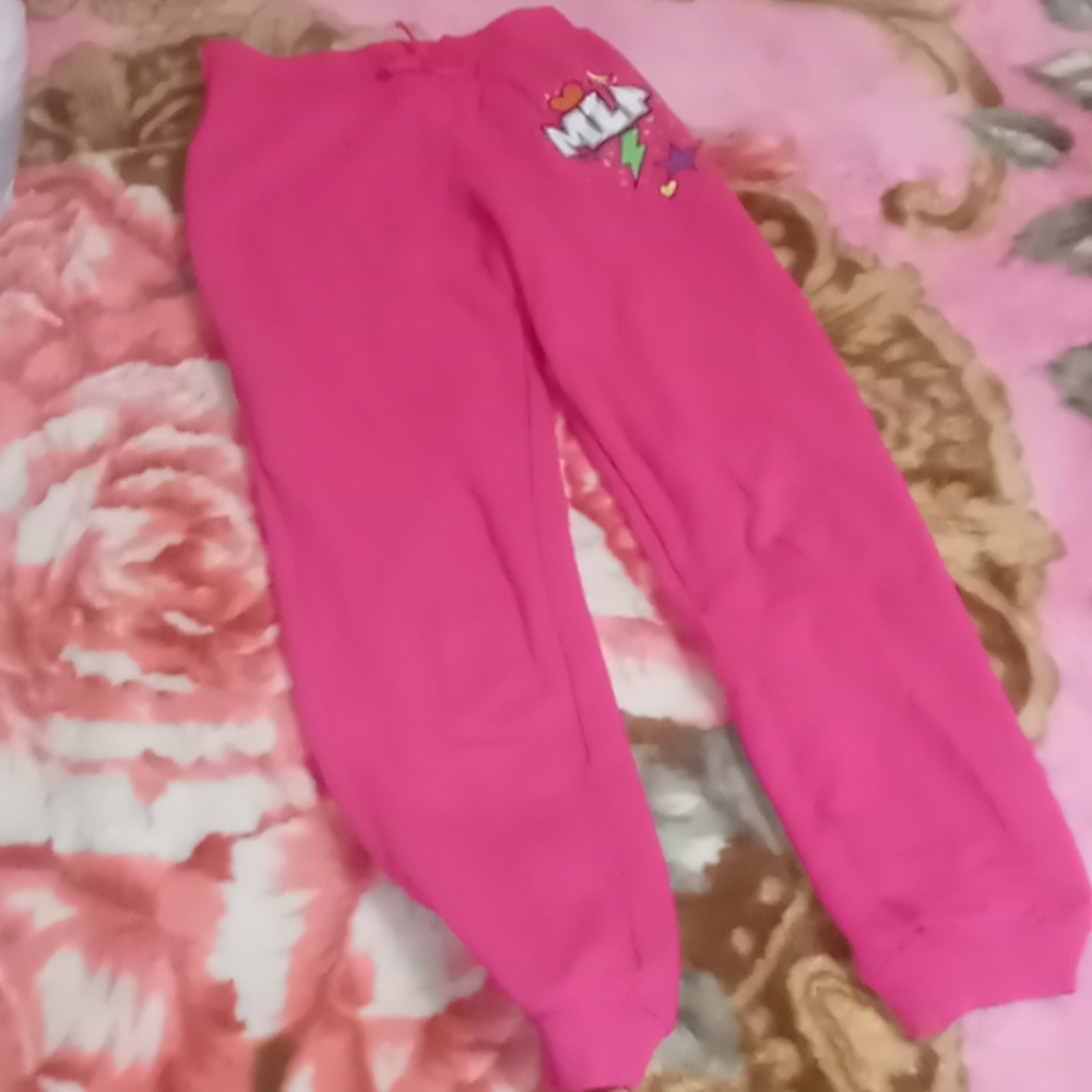 Pink joggers